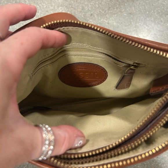 Fossil Memoir calf hair mini purse - Picture 10 of 13